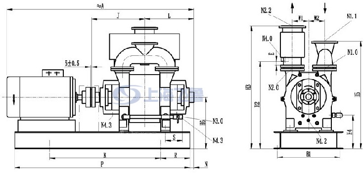 2BEA102/103/151/152/153ֱˮ�hʽ��ձÂ��Ӱ��b�ߴ�